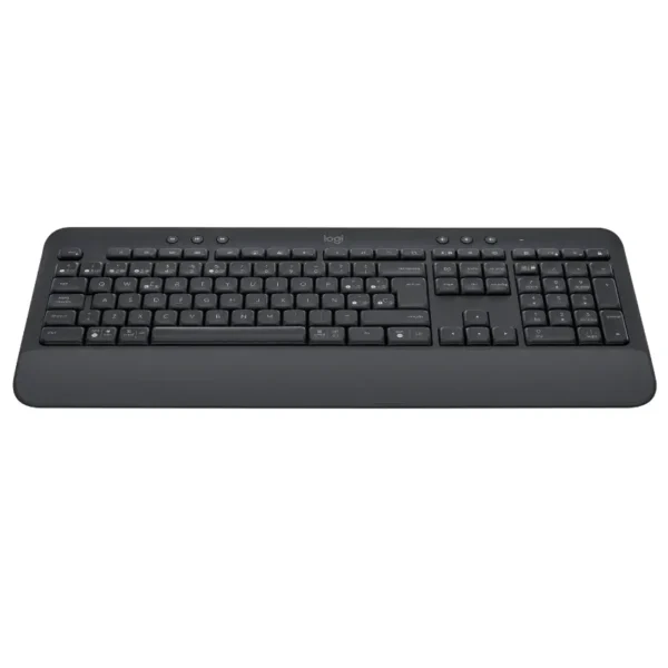 Teclado Inalámbrico Logitech Signature K650, Multidispositivo, Bluetooth, Grafito, Español