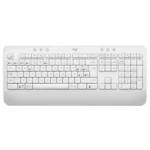 Teclado Inalámbrico Logitech Signature K650, Multidispositivo, Bluetooth, Off White, Español
