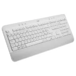 Teclado Inalámbrico Logitech Signature K650, Multidispositivo, Bluetooth, Off White, Español