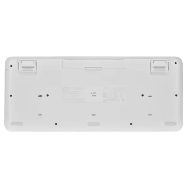 Teclado Inalámbrico Logitech Signature K650, Multidispositivo, Bluetooth, Off White, Español