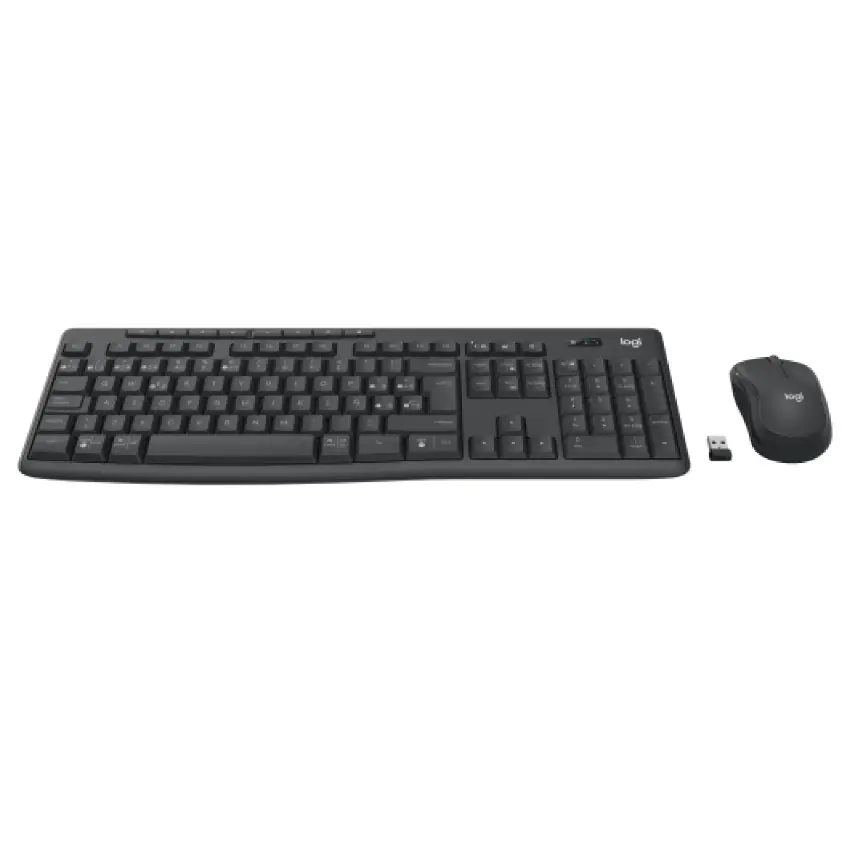 Kit de Teclado y Mouse Inalámbrico Logitech MK370 Combo for Business, Negro, Español