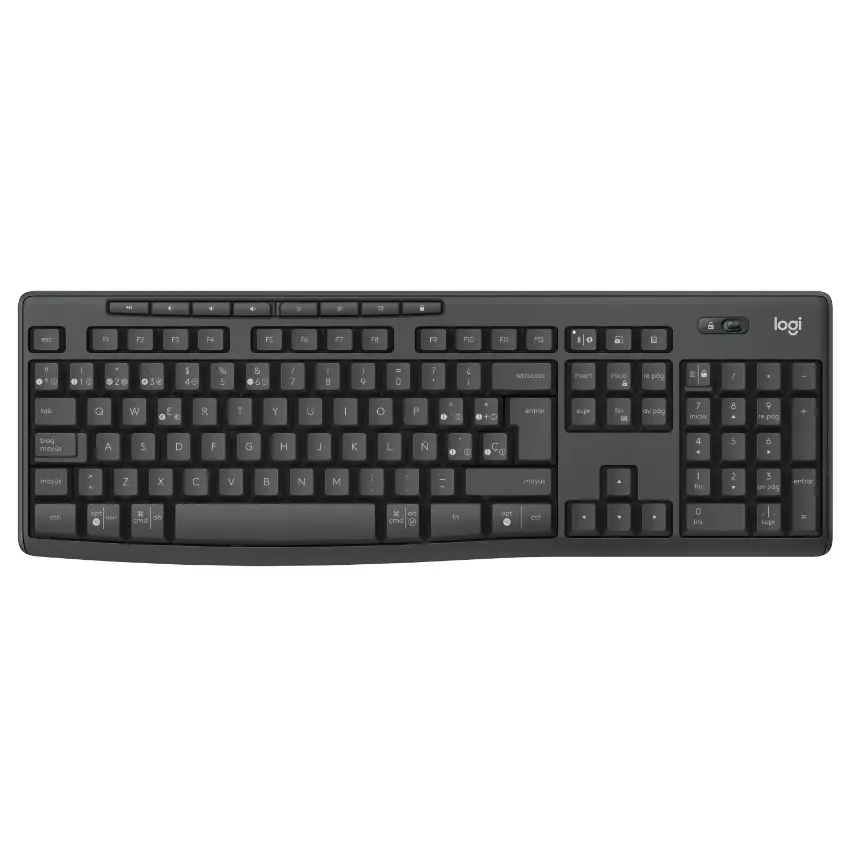 Kit de Teclado y Mouse Inalámbrico Logitech MK370 Combo for Business, Negro, Español