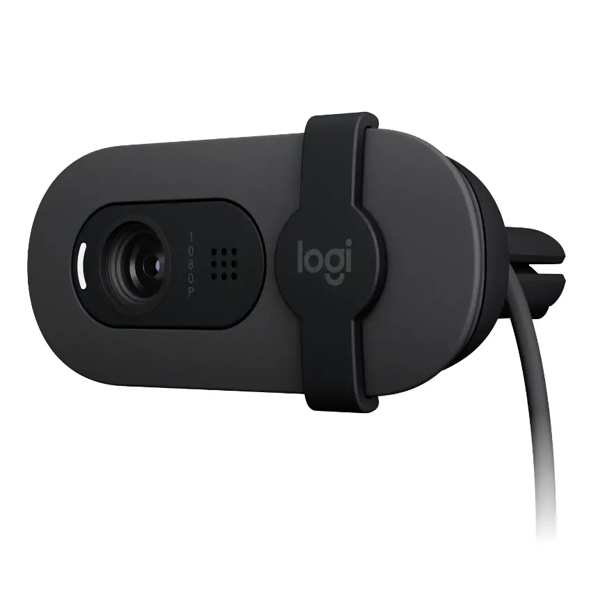 Cámara Web Logitech Brio 100 Gris Oscuro