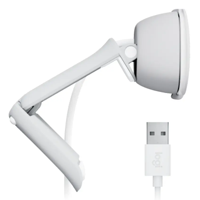 Cámara Web Logitech Brio 100 Blanco Cámara Web Logitech Brio 100 Blanco