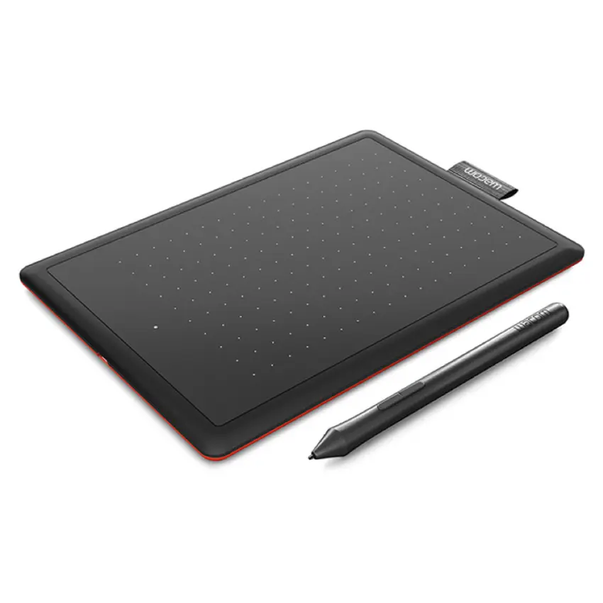 Tableta Gráfica Wacom One by Wacom (Negra/Roja)