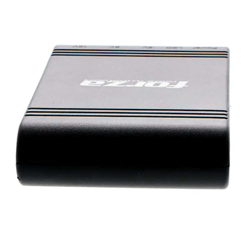 UPS Portátil Forza DC-140USB de 14 W y banco de energía, puerto USB, salidas de 5/9/12 VCC