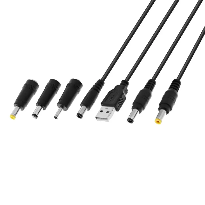 UPS Portátil Forza DC-140USB de 14 W y banco de energía, puerto USB, salidas de 5/9/12 VCC