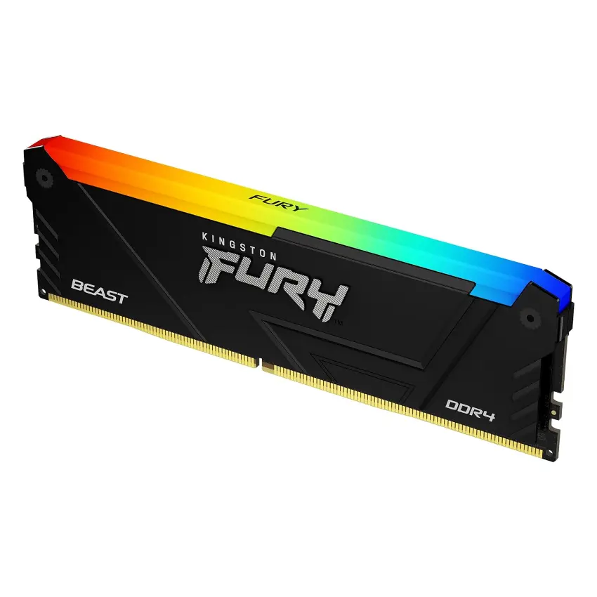 Memoria Kingston FURY Beast, DDR4, RGB, UDIMM Memoria Kingston FURY Beast, DDR4, RGB, UDIMM