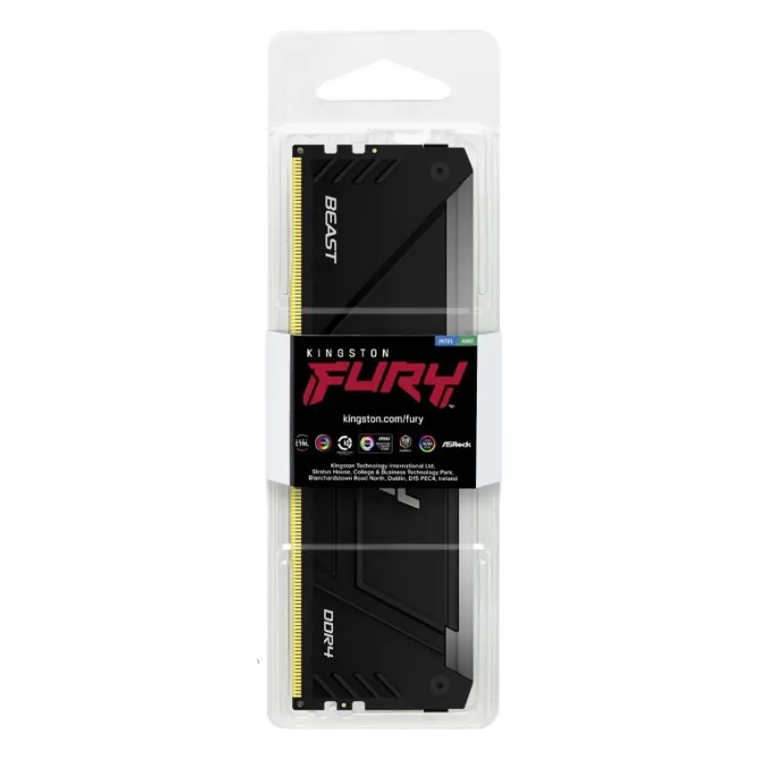 Memoria Kingston FURY Beast, DDR4, RGB, UDIMM Memoria Kingston FURY Beast, DDR4, RGB, UDIMM
