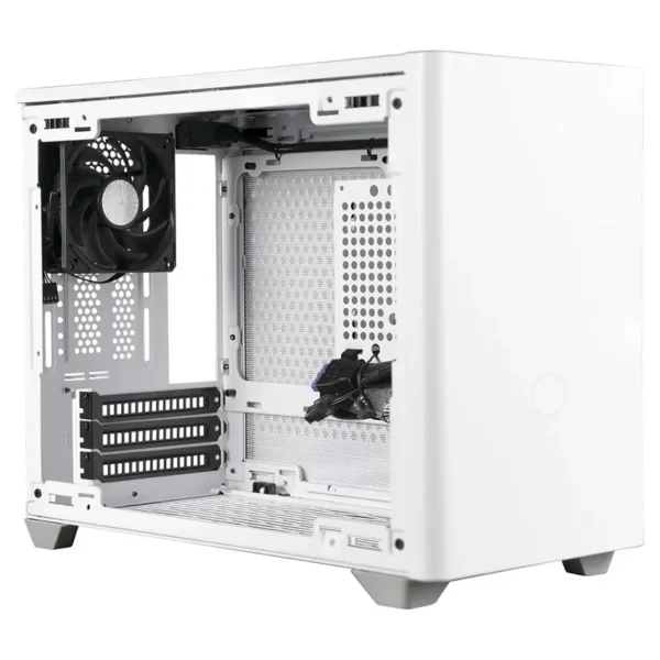Gabinete Cooler Master MasterBox NR200, Mini-ITX, Sin Fuente, 1 Fan 12 cm + 1 Fan 9.2 cm, Blanco