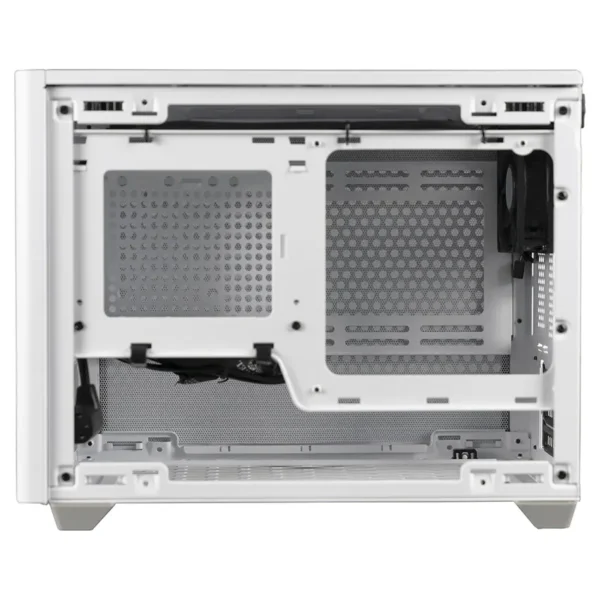 Gabinete Cooler Master MasterBox NR200, Mini-ITX, Sin Fuente, 1 Fan 12 cm + 1 Fan 9.2 cm, Blanco