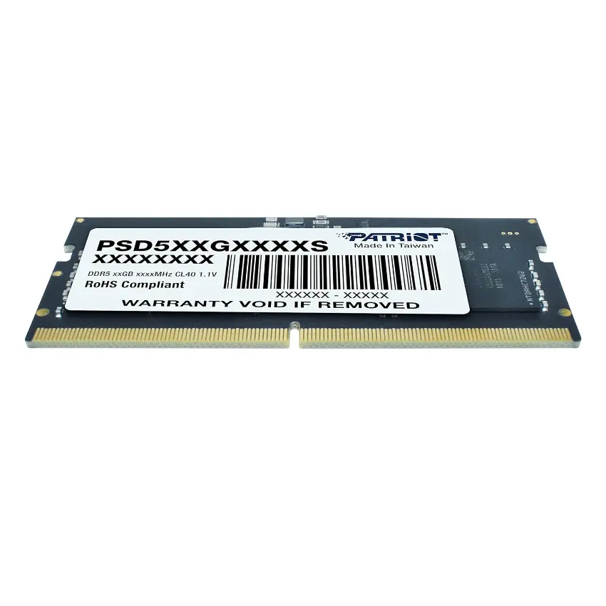 Memoria Patriot Signature, DDR5, SODIMM, Notebook Memoria Patriot Signature, DDR5, SODIMM, Notebook