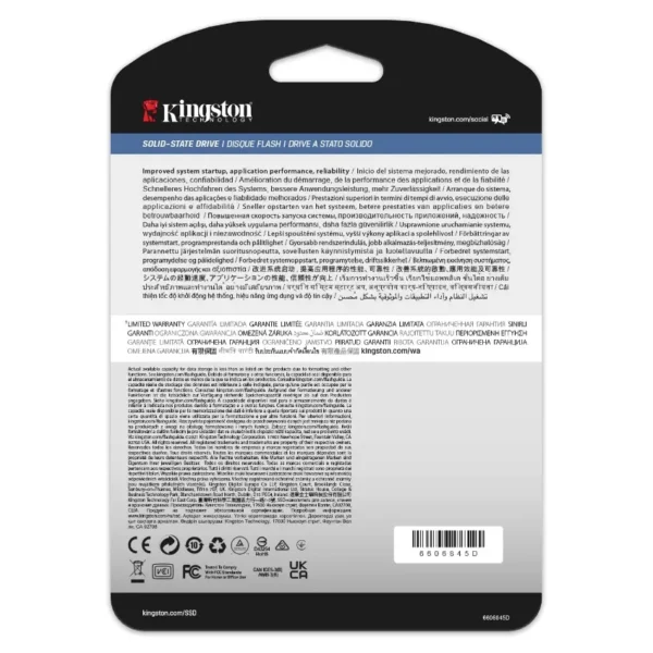Disco SSD Kingston DC600M 1920GB, TLC 3D NAND, SATA3, 2.5"