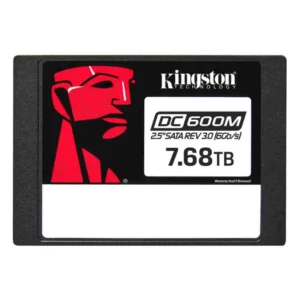 Disco SSD Kingston DC600M 7680GB, TLC 3D NAND, SATA3, 2.5"