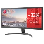 Monitor LG UltraWide 26WQ500-B, 25.7", 75Hz, IPS, 2560x1080, 5ms, HDMI, FreeSync