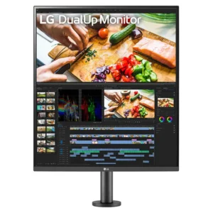 Monitor con brazo ergonómico LG DualUp 28MQ780-B, 27.6″, 60Hz, Nano IPS, 2560×2880, 5ms, DisplayPort, HDMI, USB-C