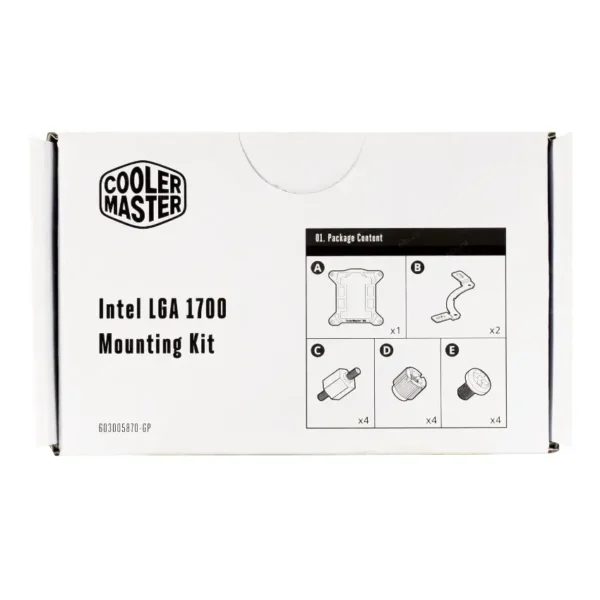 Kit de actualización LGA 1700 para Refrigeradores Líquidos Cooler Master