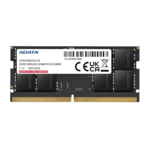 Memoria ADATA 32GB, DDR5, 4800MHz, CL40, SODIMM, Notebook