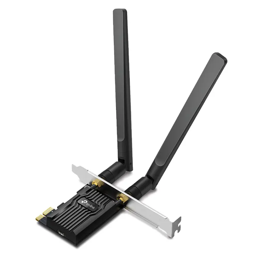 Adaptador PCI Express Wi-Fi 6 y Bluetooth 5.2 TP-Link TX20E, AX1800, Doble Banda