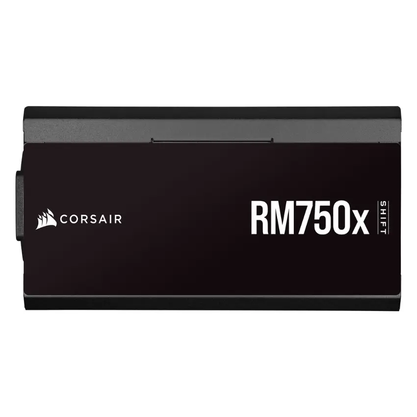 Fuente de alimentación modular Corsair RM750x SHIFT, 750W, 80 PLUS Gold, Interfaz de cableado lateral