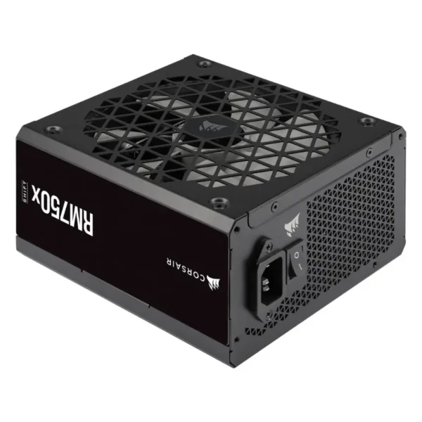 Fuente de alimentación modular Corsair RM750x SHIFT, 750W, 80 PLUS Gold, Interfaz de cableado lateral