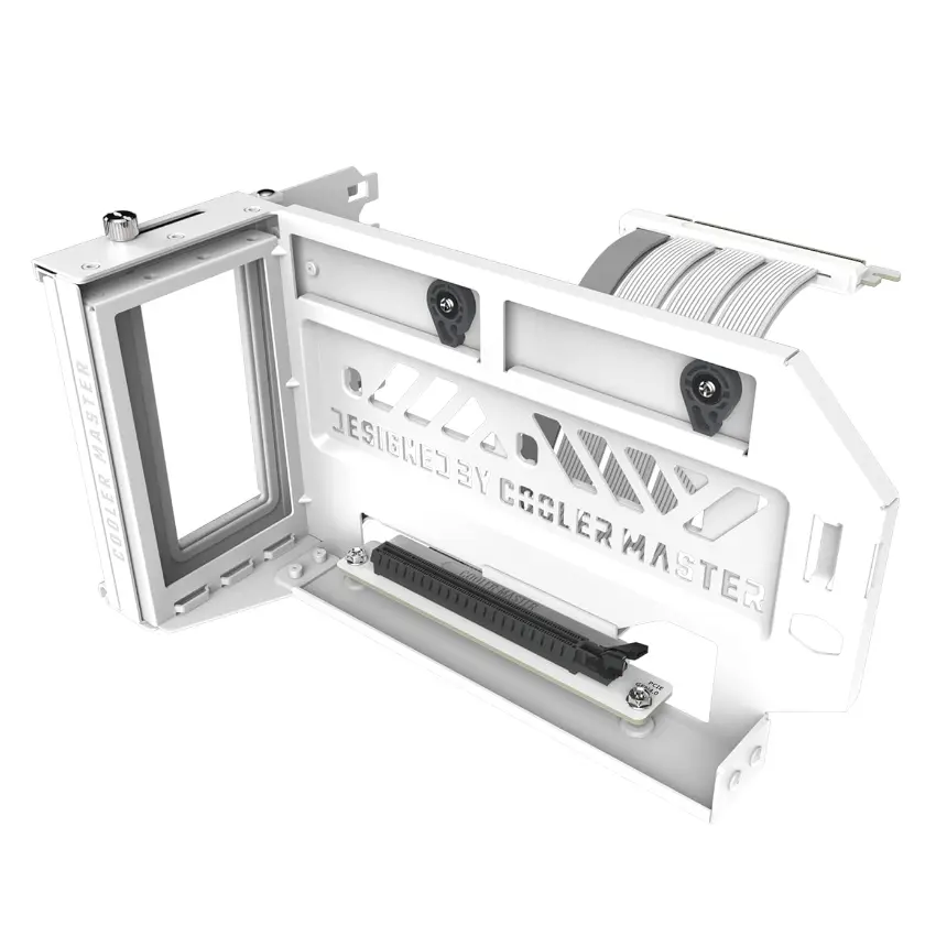 Kit de soporte para tarjeta gráfica vertical Cooler Master V3, PCIe 4.0, Riser, Blanco Kit de soporte para tarjeta gráfica vertical Cooler Master V3, PCIe 4.0, Riser, Blanco