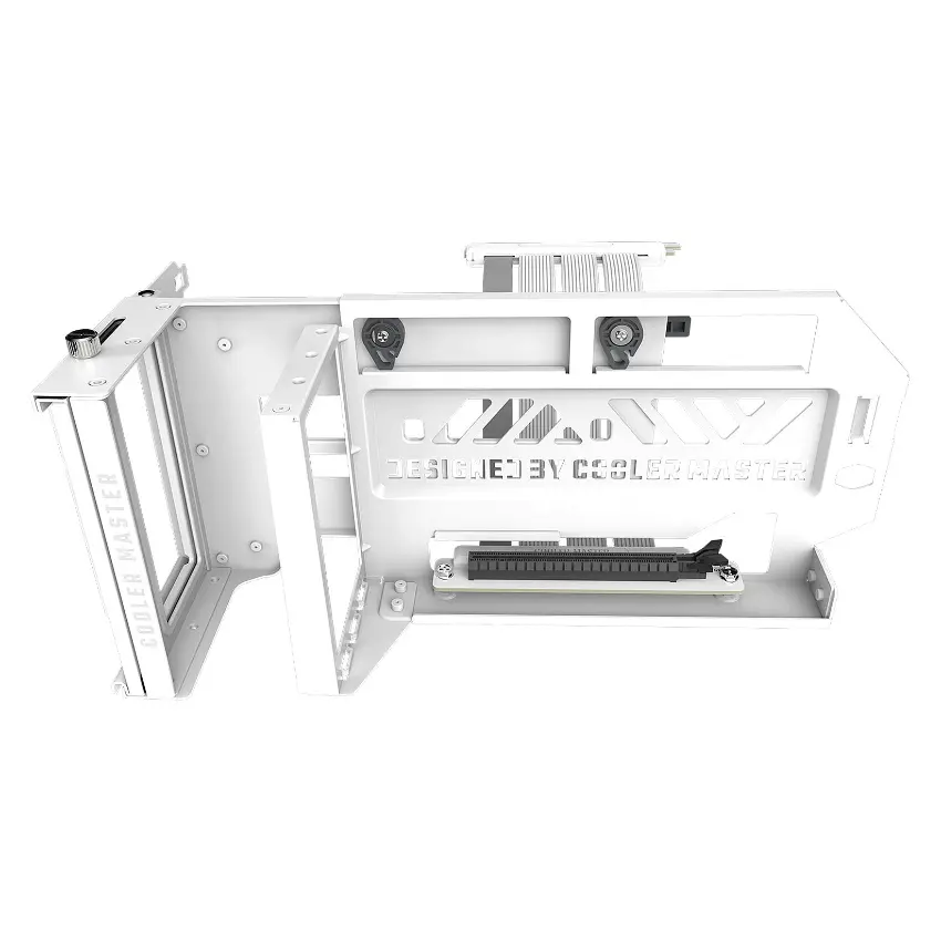 Kit de soporte para tarjeta gráfica vertical Cooler Master V3, PCIe 4.0, Riser, Blanco Kit de soporte para tarjeta gráfica vertical Cooler Master V3, PCIe 4.0, Riser, Blanco