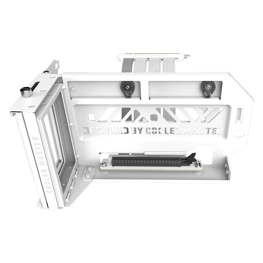 Kit de soporte para tarjeta gráfica vertical Cooler Master V3, PCIe 4.0, Riser, Blanco Kit de soporte para tarjeta gráfica vertical Cooler Master V3, PCIe 4.0, Riser, Blanco