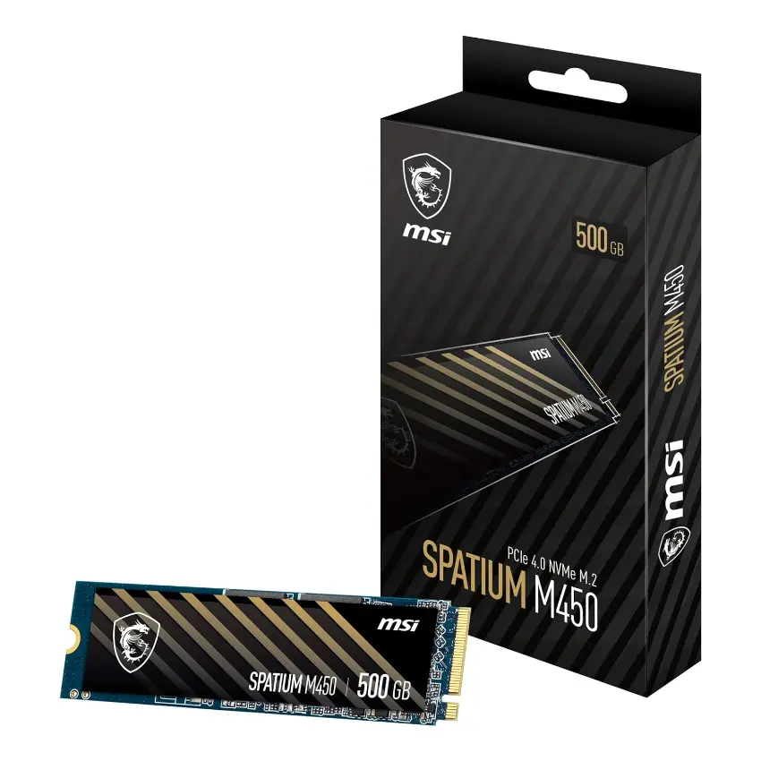 Disco SSD SPATIUM M450 500GB, 3D NAND, PCIe Gen4 x4, NVMe, M.2 2280 Disco SSD SPATIUM M450 500GB, 3D NAND, PCIe Gen4 x4, NVMe, M.2 2280