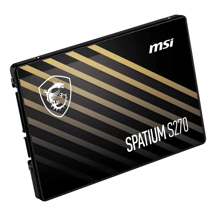 Disco SSD MSI SPATIUM S270, 3D NAND, SATA3, 2.5" Disco SSD MSI SPATIUM S270, 3D NAND, SATA3, 2.5"