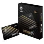 Disco SSD MSI SPATIUM S270 240GB, 3D NAND, SATA3, 2.5"