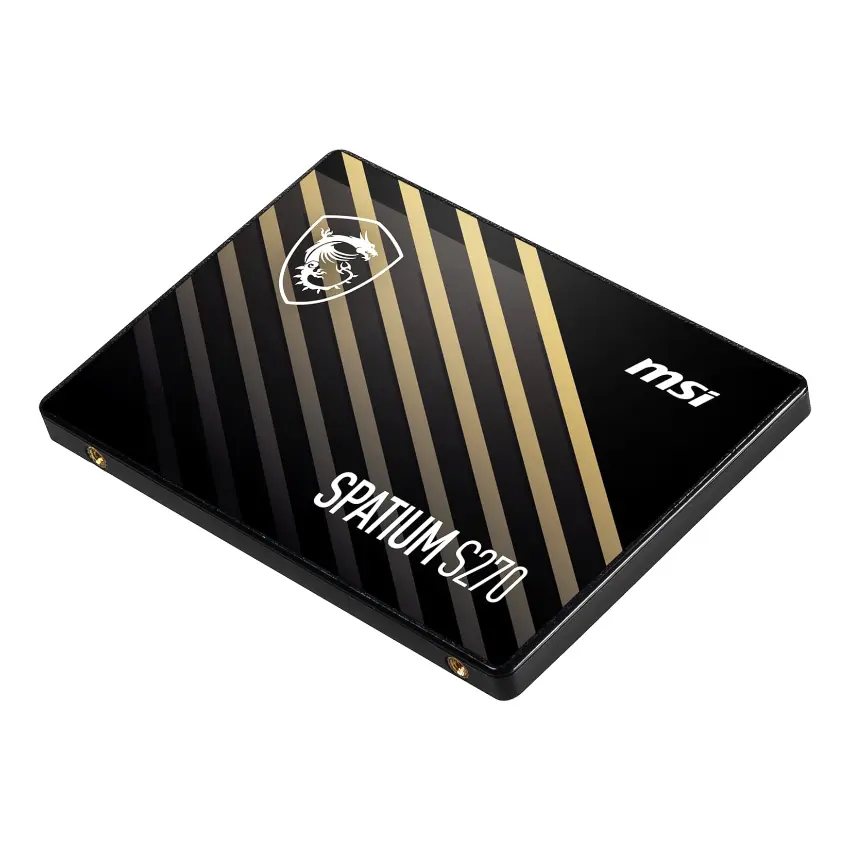 Disco SSD MSI SPATIUM S270, 3D NAND, SATA3, 2.5" Disco SSD MSI SPATIUM S270, 3D NAND, SATA3, 2.5"