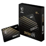 Disco SSD MSI SPATIUM S270 480GB, 3D NAND, SATA3, 2.5"