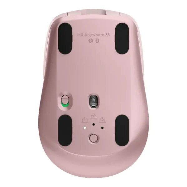 Mouse Inalámbrico Logitech MX Anywhere 3S, Bluetooth, Rose, Rosa