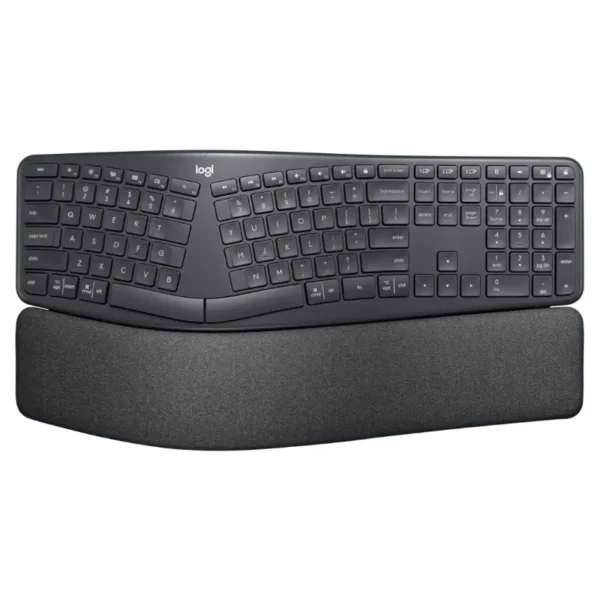 Teclado Inalámbrico Logitech ERGO K860, Bluetooth, Negro, Español