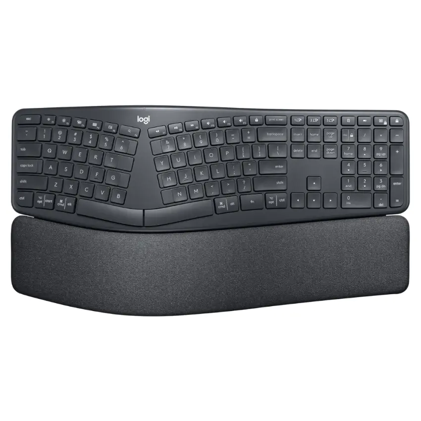 Teclado Inalámbrico Logitech ERGO K860, Bluetooth, Negro, Español Teclado Inalámbrico Logitech ERGO K860, Bluetooth, Negro, Español