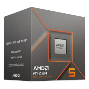 Procesador AMD Ryzen 5 8400f, 4.2GHz, 6 Núcleos, 6MB L2, 16MB L3, Sin video, Socket AM5, BOX