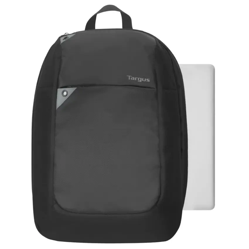 Mochila Targus Intellect, Admite Notebook de 15.6", Negro/Gris