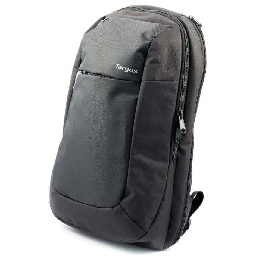 Mochila Targus Intellect, Admite Notebook de 15.6", Negro/Gris