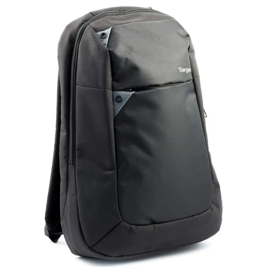 Mochila Targus Intellect, Admite Notebook de 15.6", Negro/Gris