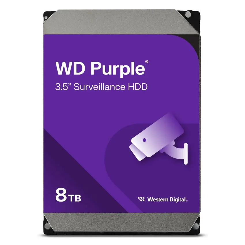 Disco Interno Western Digital Purple 8TB SATA3 5640rpm 256MB Cache 3.5" Disco Interno Western Digital Purple 8TB SATA3 5640rpm 256MB Cache 3.5"