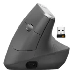 Mouse Inalámbrico Logitech MX Vertical, Ergonómico, Negro