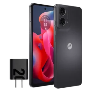 Celular Motorola Moto G24, 4Gb Ram, 128Gb, Steel Grey, Gris Oscuro