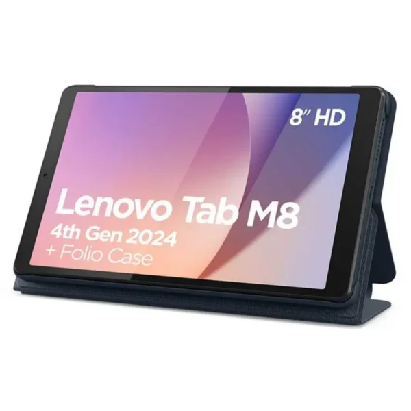 Tablet Lenovo Tab M8 Gen 4, 8" HD ADS, Helio A22 Quad-Core 2.0GHz, 4GB LPDDR4x RAM, 64GB eMMC, Wi-Fi, Android 12, Folio Case + Film, Abyss Blue, Azul Oscuro