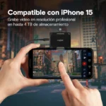 Disco Externo SSD Crucial X10 Pro, USB 3.2 Gen 2x2 tipo C, Negro