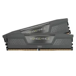 Memoria Corsair VENGEANCE, DDR5, UDIMM, EXPO & XMP, Kit de 2, Gris