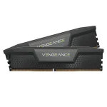 Memoria Corsair VENGEANCE, DDR5, UDIMM, XMP, Kit de 2, Negro