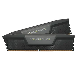 Memoria Corsair VENGEANCE, DDR5, UDIMM, XMP, Kit de 2, Negro