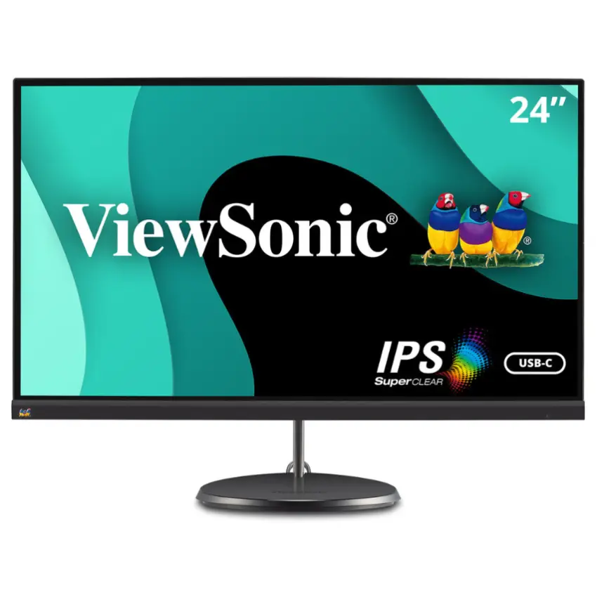 Monitor ViewSonic VX2485-MHU, 23.8", 75Hz, IPS, 1920x1080, 5ms, VGA, HDMI, USB-C, FreeSync Monitor ViewSonic VX2485-MHU, 23.8", 75Hz, IPS, 1920x1080, 5ms, VGA, HDMI, USB-C, FreeSync