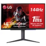Monitor Gamer LG UltraGear 27GR93U-B, 27″, 144Hz, IPS, 3840x2160, 1ms, DisplayPort, HDMI, FreeSync Premium